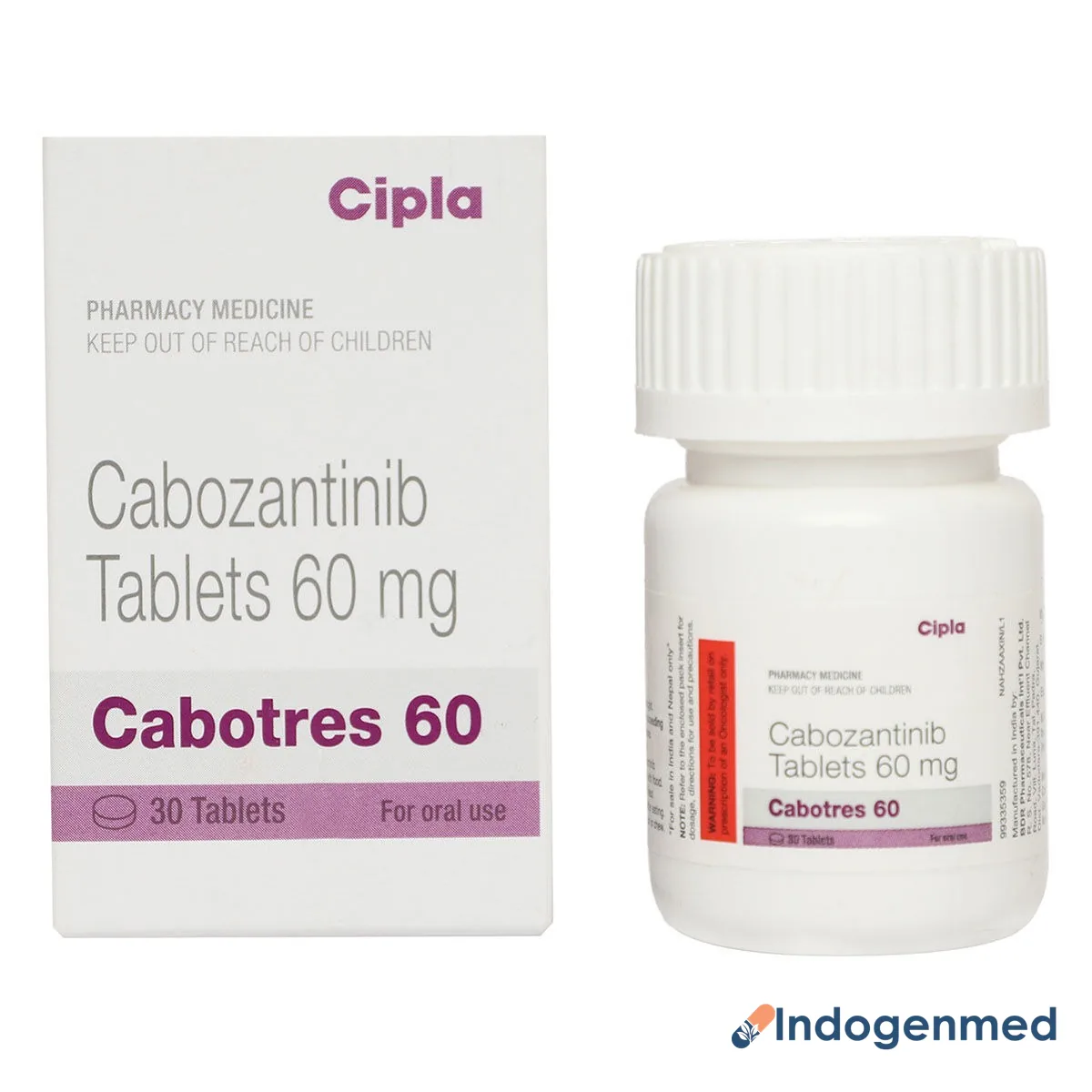 Cabotres 60 Mg Tablet 2 Cabotres 60 Mg Tablet (Cabozantinib)