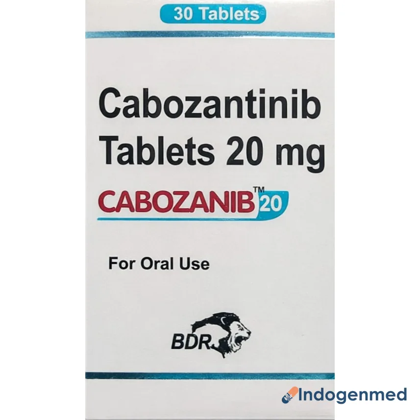 Cabozanib 20 Mg Tablet 2 Cabozanib 20 Mg Tablet (Cabozantinib)