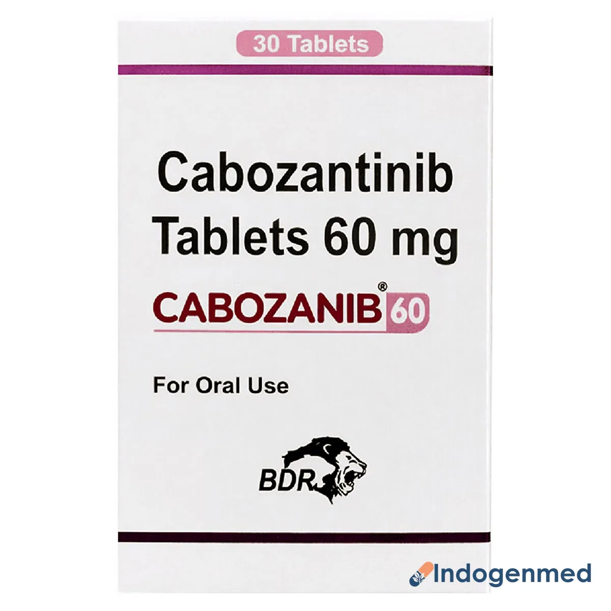 Cabozanib 60 Mg Tablet 2 Cabozanib 60 Mg Tablet (Cabozantinib)