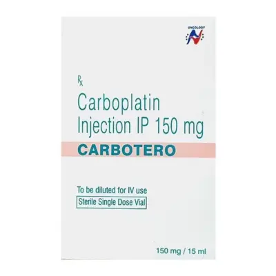Carbotero 150 Mg Injection (Carboplatin)