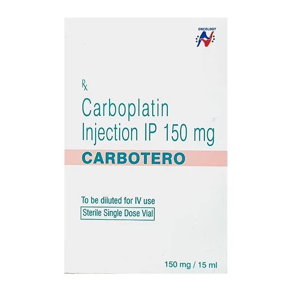 Carbotero 150 Mg Injection 1 Carbotero 150 Mg Injection (Carboplatin)