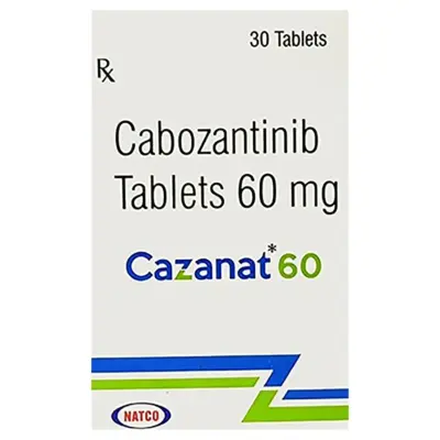 Cazanat 60 Mg Tablet (Cabozantinib)