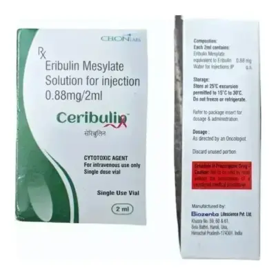 Ceribulin 0.88 Mg Injection (ERIBULIN)