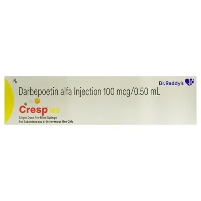 Cresp 100 Mcg Injection (Darbepoetin Alfa)