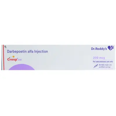 Cresp 200 Mcg Injection (Darbepoetin Alfa)