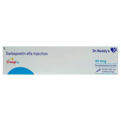 Cresp 40 Mcg Injection (Darbepoetin Alfa)
