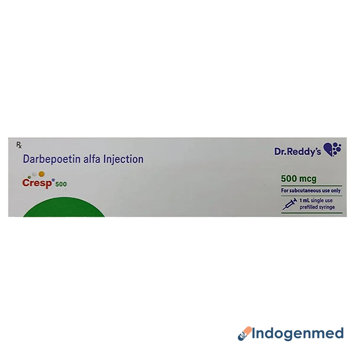 Cresp 500 Mcg Injection 2 Cresp 500 Mcg Injection (Darbepoetin Alfa)