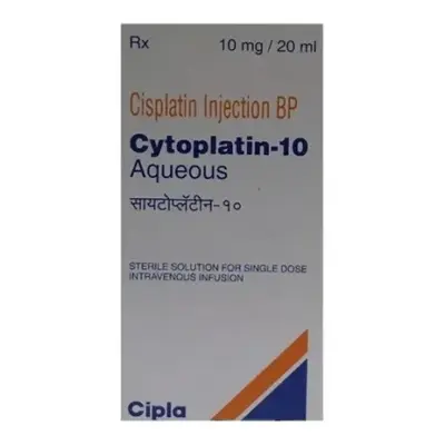 Cytoplatin 10 Mg Injection (Cisplatin)