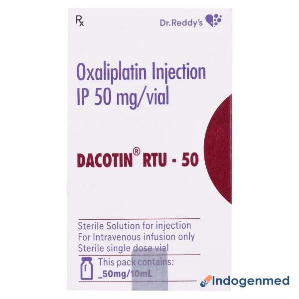 Dacotin Rtu 50 Mg Injection 2 Dacotin Rtu 50 Mg Injection (Oxaliplatin)