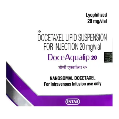 Doceaqualip 20 Mg Injection (Docetaxel)