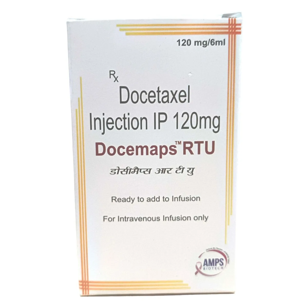 Docemaps 120 Mg Injection 1 Docemaps 120 Mg Injection (Docetaxel)
