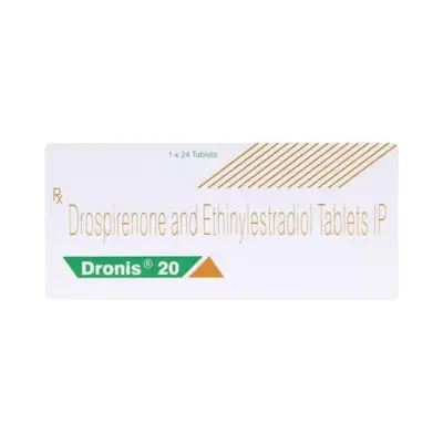 Dronis 20 Tablet (DROSPIRENONE/ETHINYL ESTRADIOL)