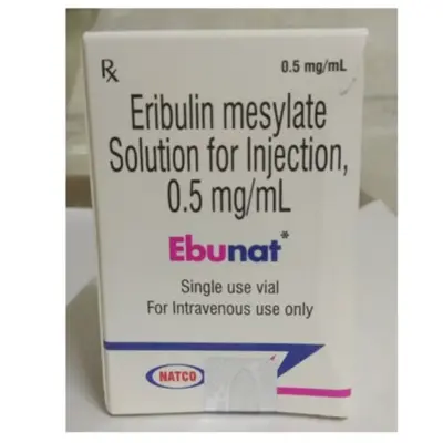 Ebunat 0.5 Mg Injection (Eribulin Mesylate)