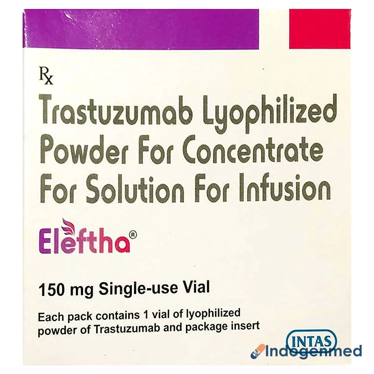 Eleftha 150 Mg Injection 2 Eleftha 150 Mg Injection (Trastuzumab)