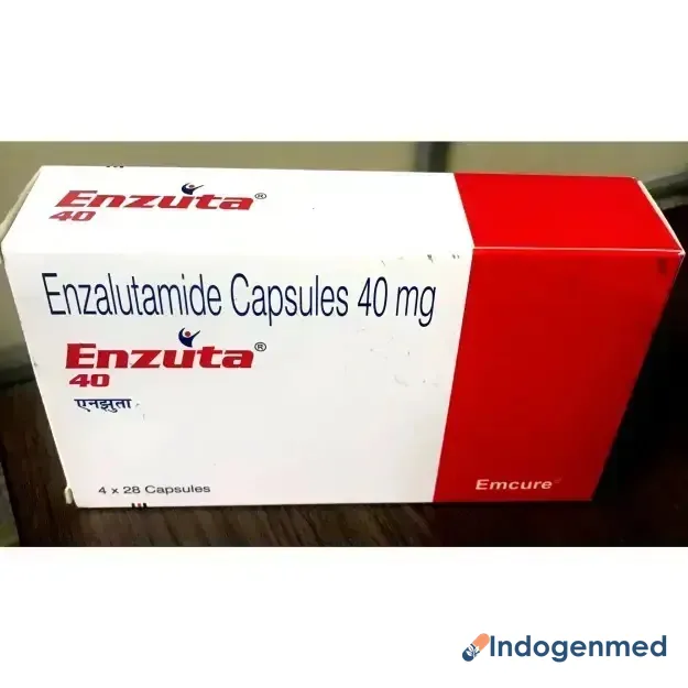 Enzuta 40 Mg Capsule 2 Enzuta 40 Mg Capsule (Enzalutamide)