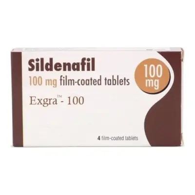 Exgra 100 Mg Tablet 4 (Sildenafil Citrate)