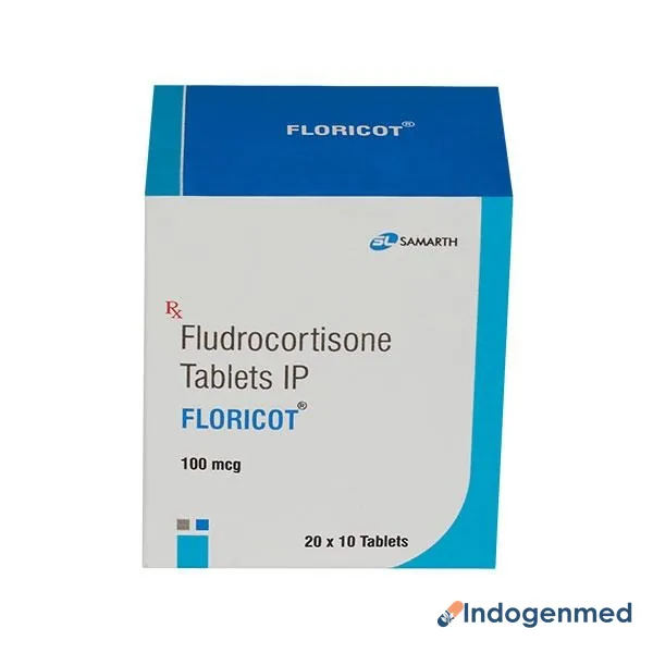Floricot 100 Mcg Tablet 2 Floricot 100 Mcg Tablet (Fludrocortisone)