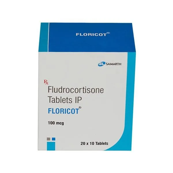 Floricot 100 Mcg Tablet 1 Floricot 100 Mcg Tablet (Fludrocortisone)