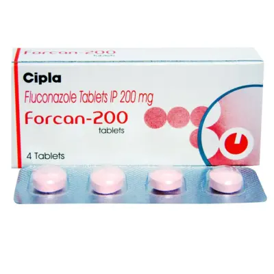 Forcan 200 Tablet 4 (Fluconazole)