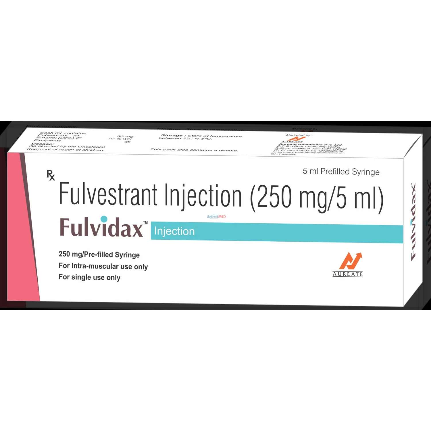 Fulvidax 250 Mg Injection 1 Fulvidax 250 Mg Injection (FULVESTRANT)