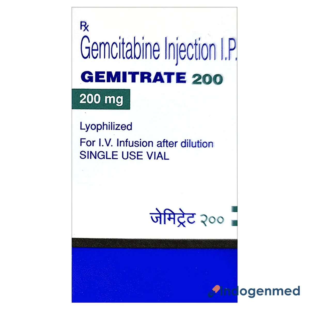 Gemitrate 200 Mg Injection 2 Gemitrate 200 Mg Injection (Gemcitabine)