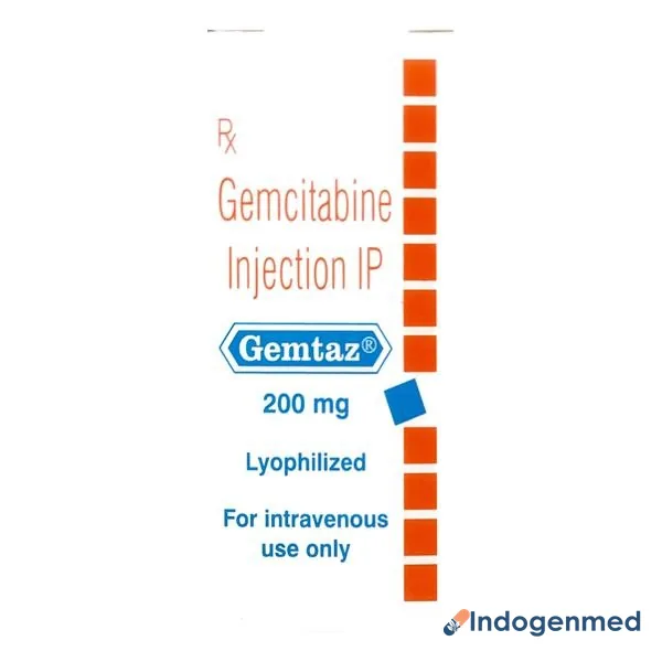 Gemtaz 200 Mg Injection 2 Gemtaz 200 Mg Injection (Gemcitabine)