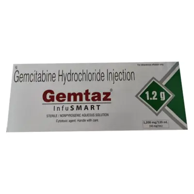Gemtaz Infusmart 1.2 Gm Injection (Gemcitabine)
