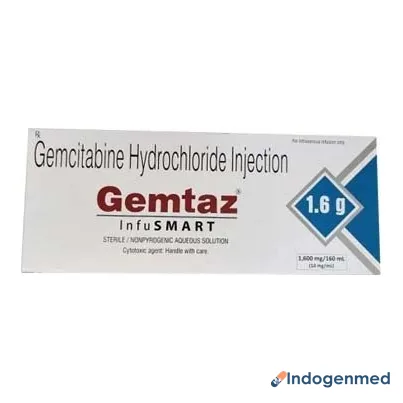 Gemtaz Infusmart 1.6 Gm Injection 2 Gemtaz Infusmart 1.6 Gm Injection (Gemcitabine)