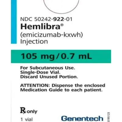 Hemlibra 105 Mg Injection (Emicizumab)