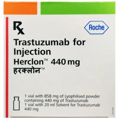 Herclon 440 Mg Injection (Trastuzumab)