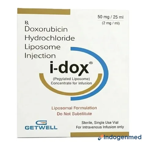 I-Dox 50 Mg Injection 3 I-dox 50 Mg Injection (Doxorubicin)