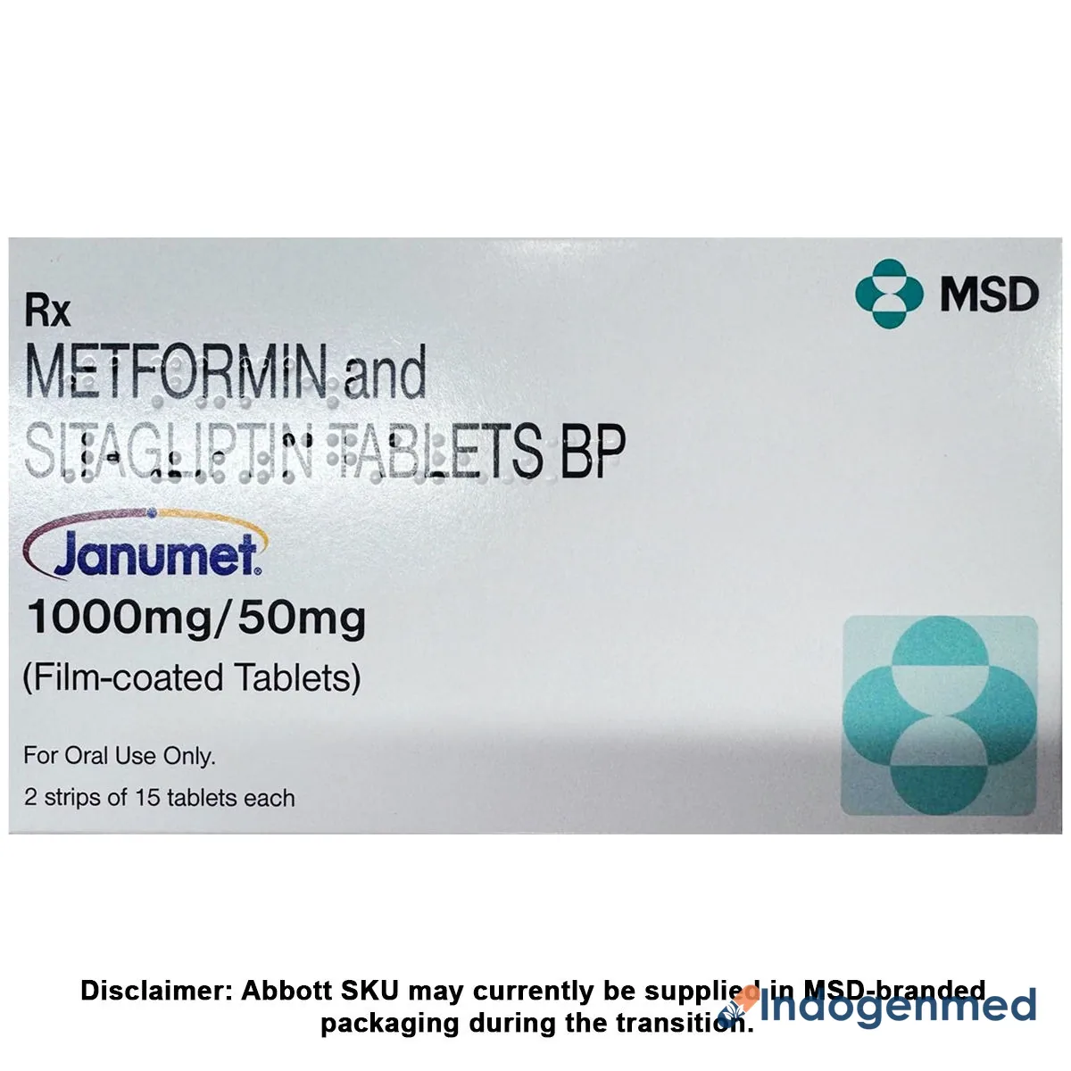 Janumet 50 + 1000 Mg 2 Janumet 50 + 1000 Mg (Metformin/Sitagliptin)