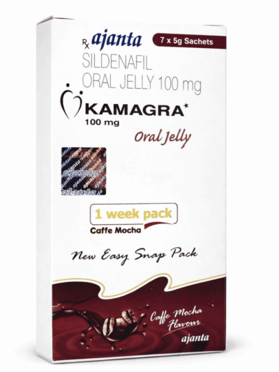 Kamagra Oral Jelly (Coffe Mocha) (Sildenafil Citrate) tablets