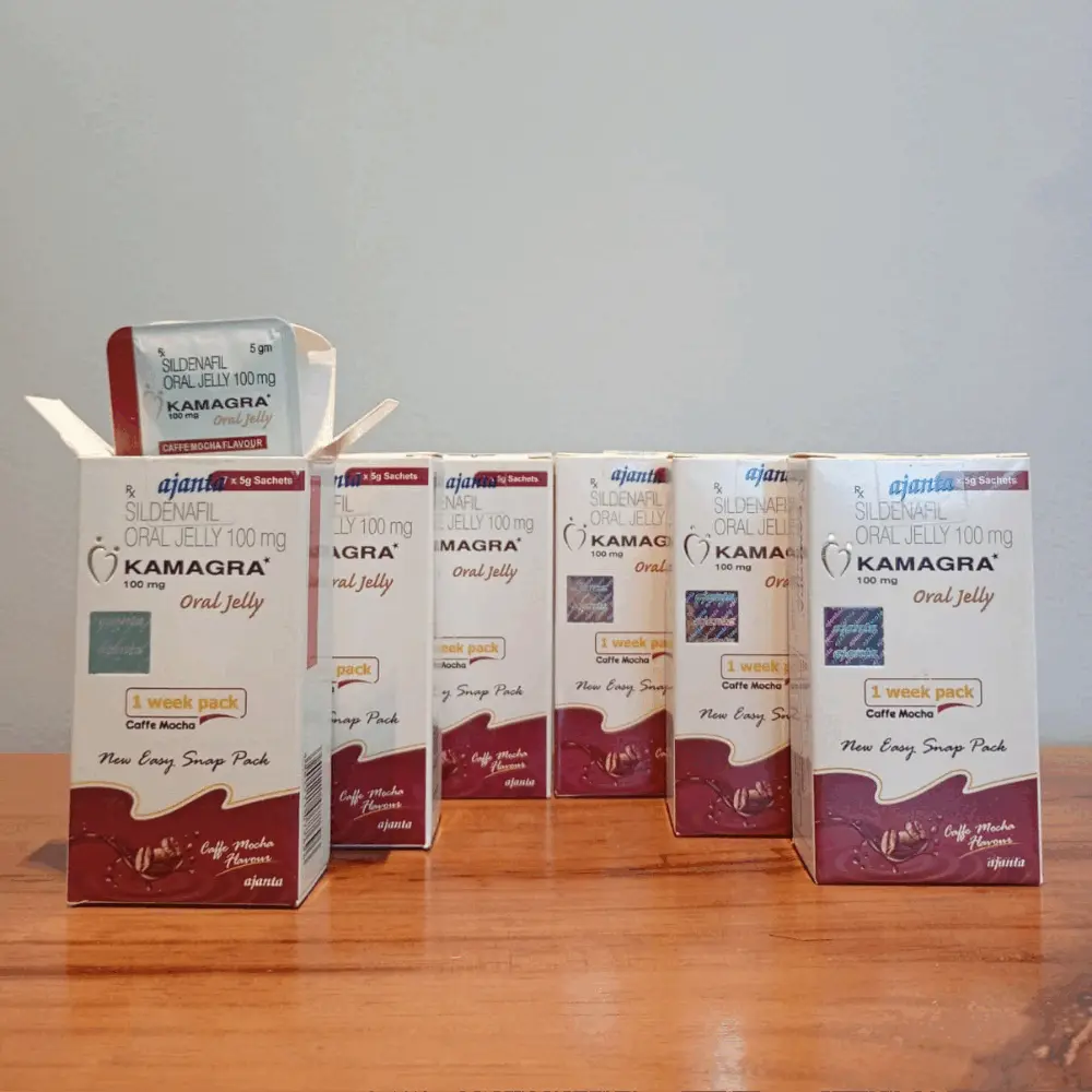 Kamagra Oral Jelly (Caffe Mocha) 4 kamagra oral jelly caffe mocha