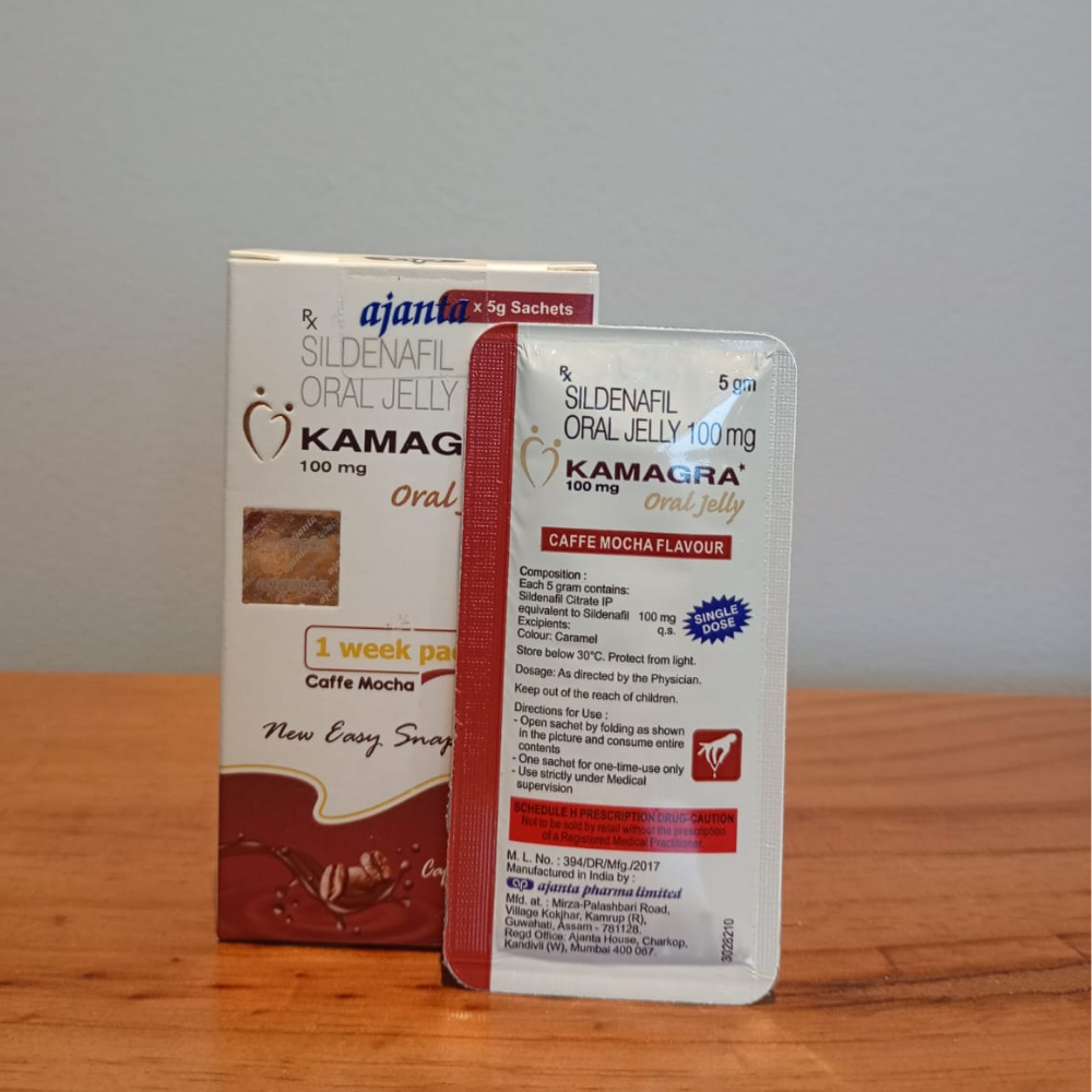 Kamagra Oral Jelly (Caffe Mocha) 1 kamagra oral jelly caffe mocha