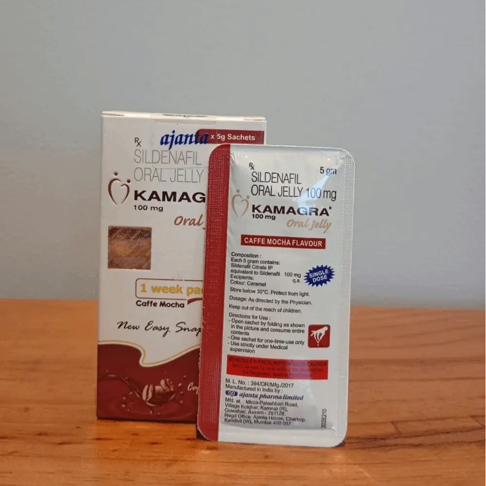Kamagra Oral Jelly (Caffe Mocha) 1 kamagra oral jelly caffe mocha