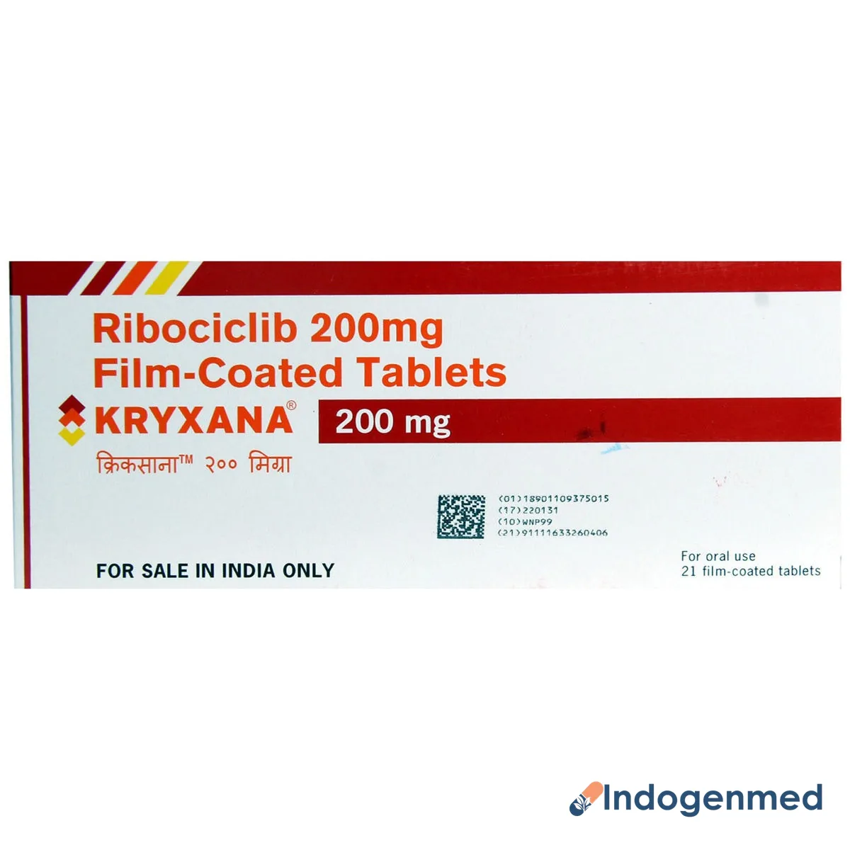 Kryxana 200 Mg Tablet 2 Kryxana 200 Mg Tablet (Ribociclib)