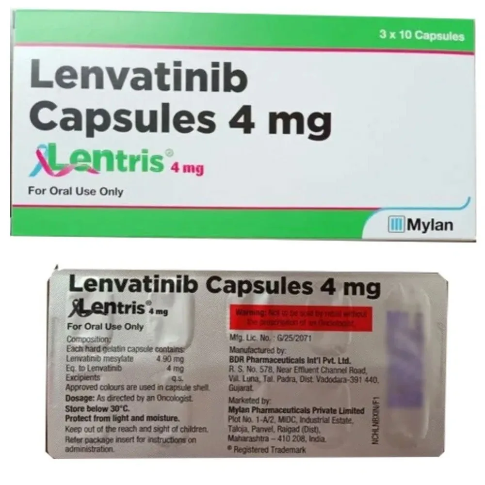 Lentris 4 Mg Capsule 1 Lentris 4 Mg Capsule (Lenvatinib)