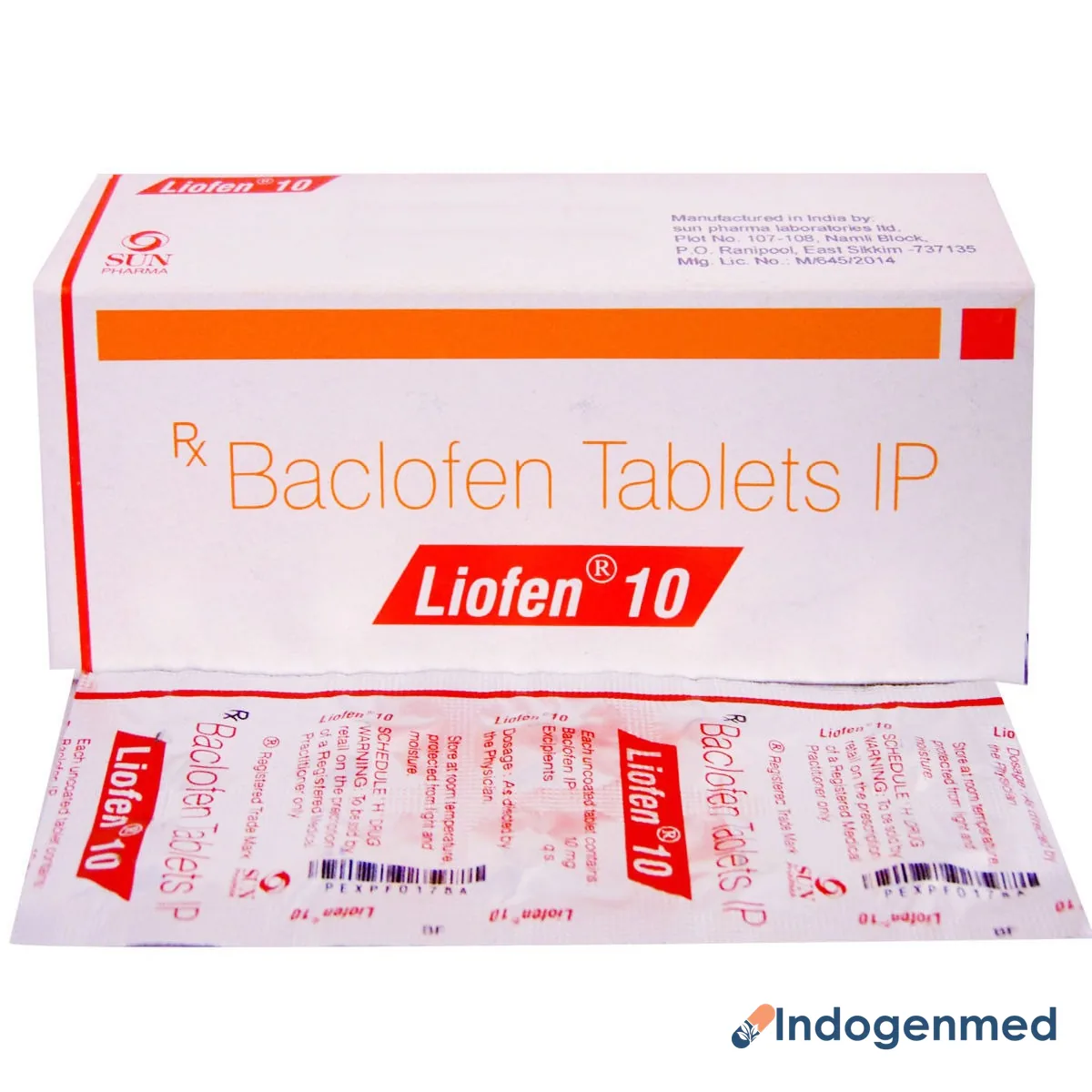 Liofen 10 Tablet 10 2 Liofen 10 Tablet 10 (Baclofen)