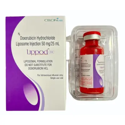 Lippod 50 Mg Injection (Doxorubicin)