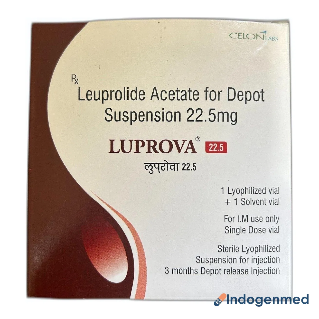 Luprova 22.5 Mg Injection 3 Luprova 22.5 Mg Injection (Leuprolide)