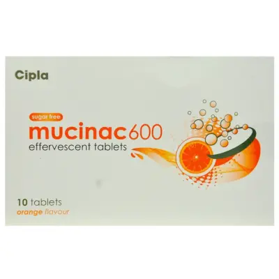 Mucinac 600 Mg Tablet (Acetylcysteine)