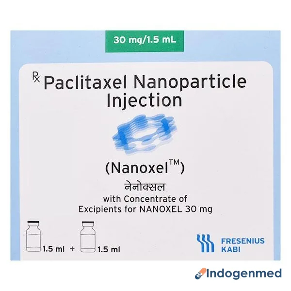 Nanoxel 30 Mg Injection 2 Nanoxel 30 Mg Injection (Paclitaxel)