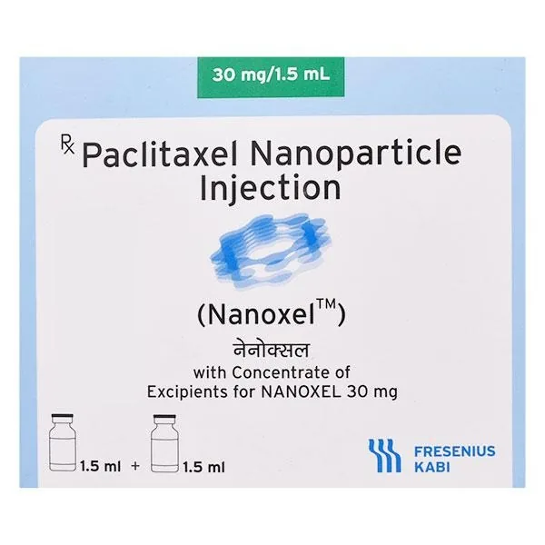 Nanoxel 30 Mg Injection 1 Nanoxel 30 Mg Injection (Paclitaxel)