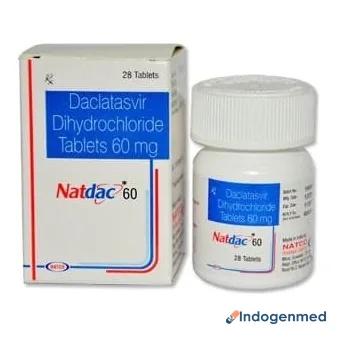 Natdac 60 Mg Tablet 2 Natdac 60 Mg Tablet (Daclatasvir)