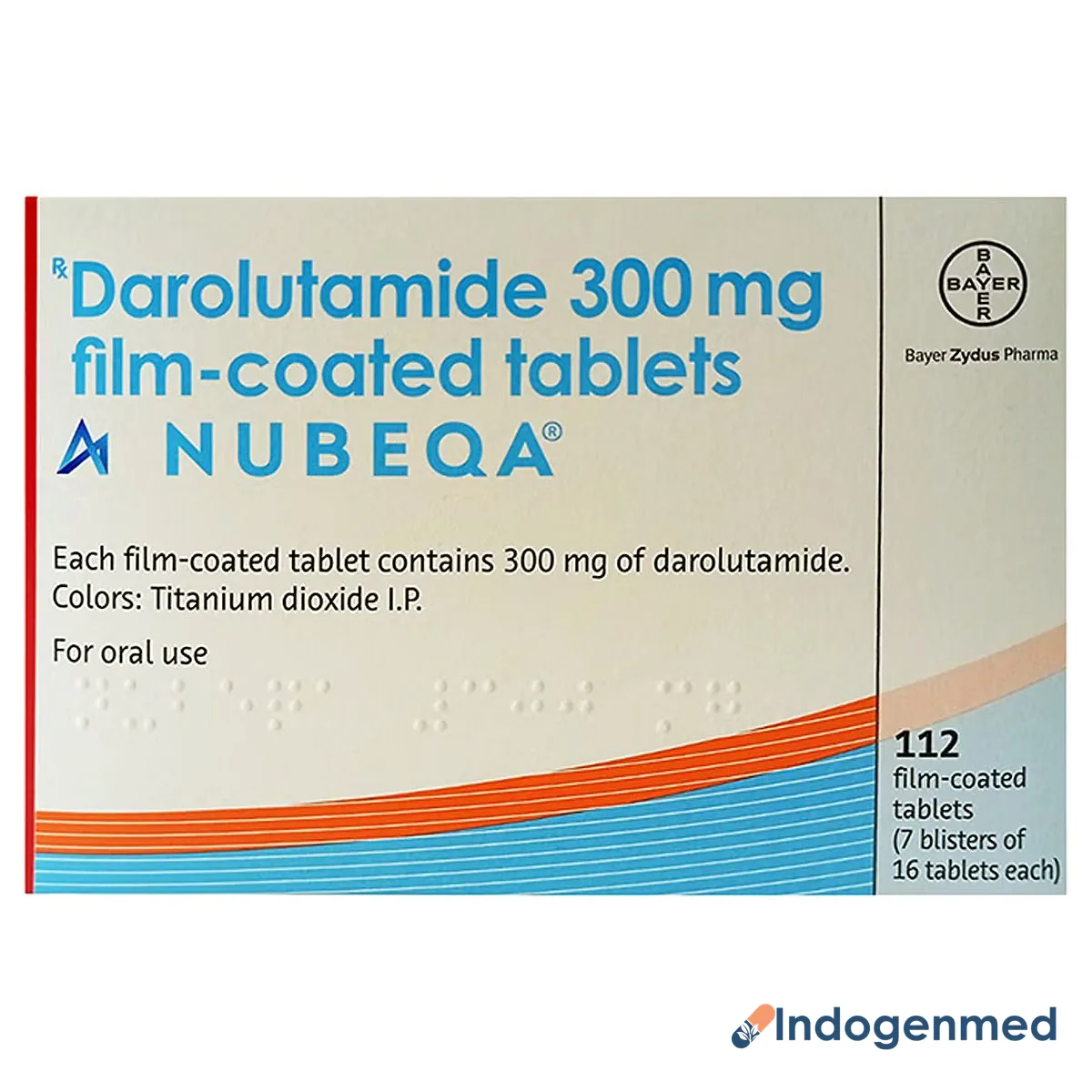 Nubeqa 300 Mg Tablet 2 Nubeqa 300 Mg Tablet (DAROLUTAMIDE)