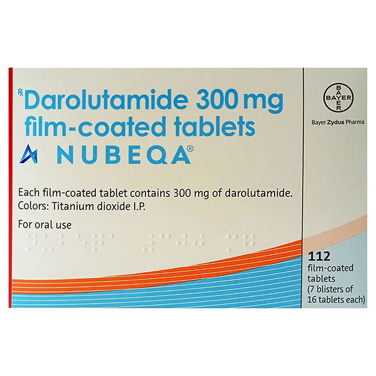 Nubeqa 300 Mg Tablet 1 Nubeqa 300 Mg Tablet (DAROLUTAMIDE)