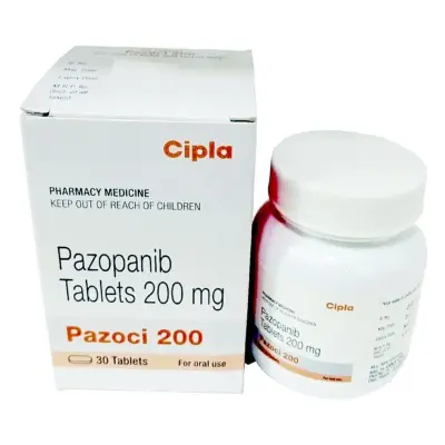 Pazoci 200 Mg Tablet (Pazopanib)