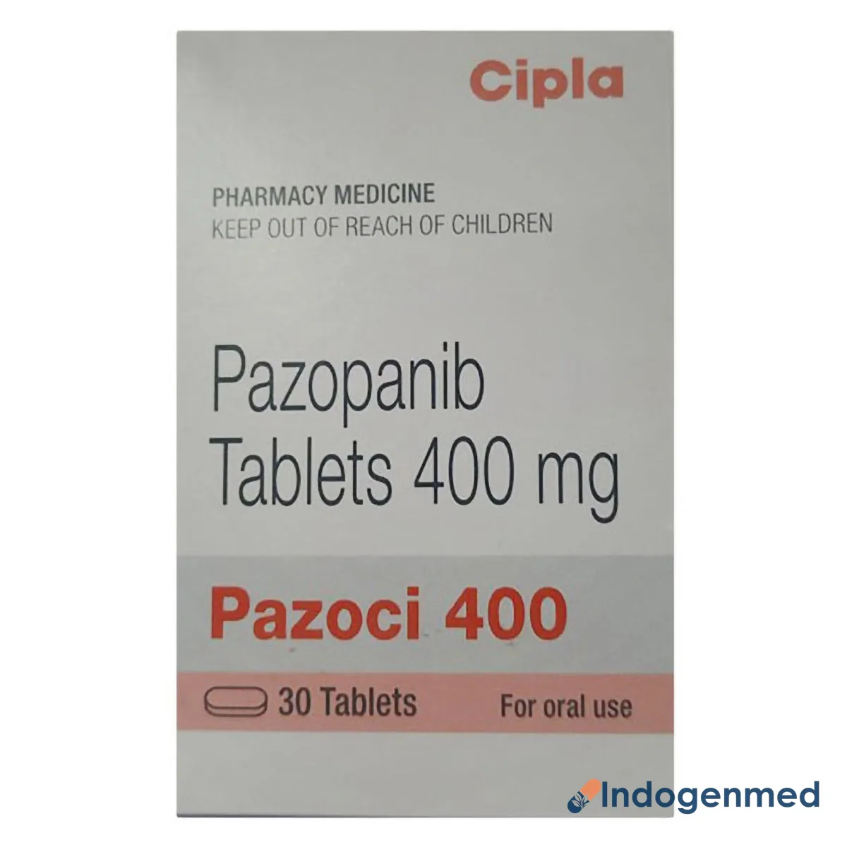 Pazoci 400 Mg Tablet 2 Pazoci 400 Mg Tablet (Pazopanib)