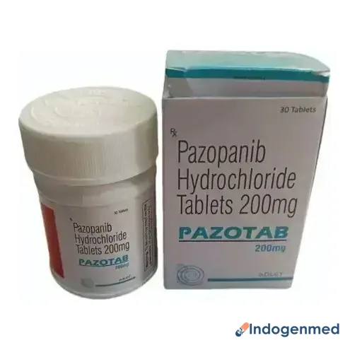 Pazotab 200 Mg Tablet 2 Pazotab 200 Mg Tablet (Pazopanib)